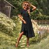 Developed and Designed Women's Big Styling Dress with Elegant Flowing Slim Skirt