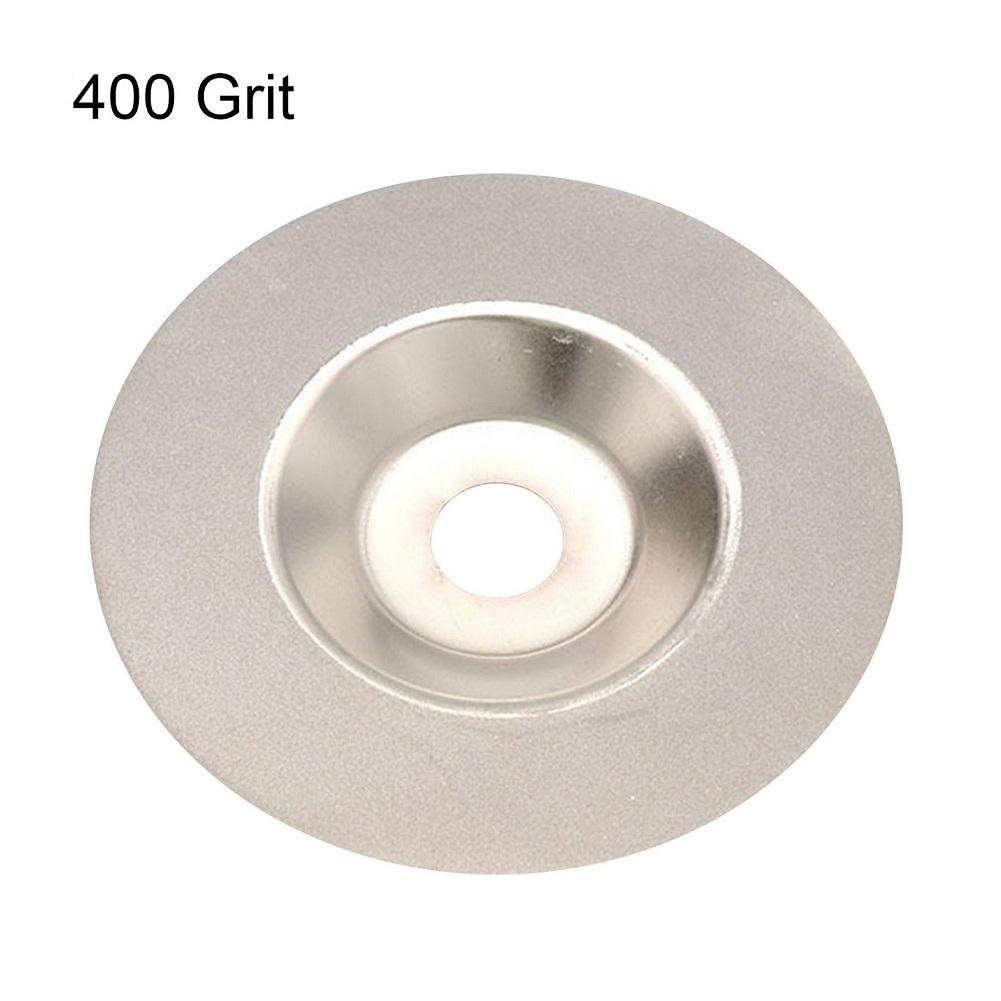Grinding Disc 100mm Cut Off Discs Wheel Glass Tools Angle 400/600/800 Grit Grinder Blade For Polishing Glass Ceramic