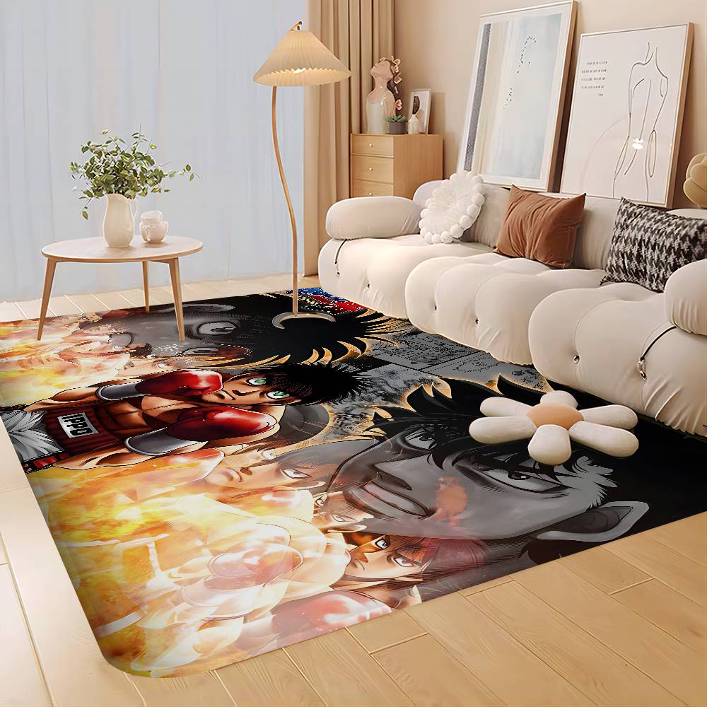 Hajime No Ippo Anime Kitchen Mat Kids Room Bedroom Decoration Balcony Anti-Slip Doormat Living Room Alfombra