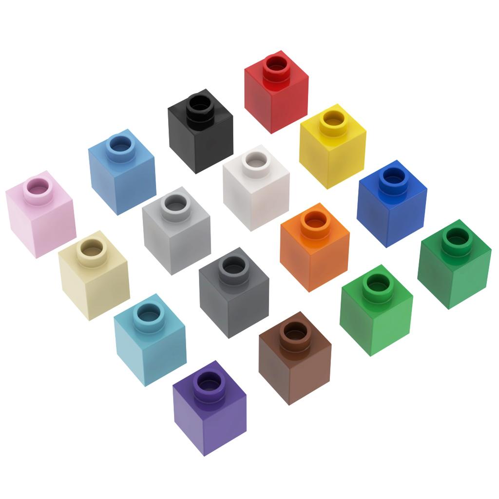 Large Particle Brick Building Blocks 2x4 Random Color Toys Kids Baby Creative Large Particle DIY MOC