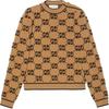 GUCCI SS22 Cashmere Sweater Women's Brown 718631-XKCNA-2668