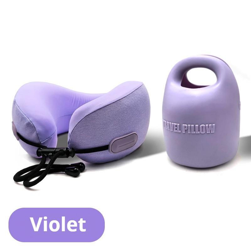 Travel Pillow Neck Pillow Aircraft Pillow Neck Pillow Sleeping U-shaped Pillow Neck Pillow Portable Memory Foam U-shaped Pillow