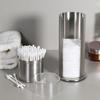 Stainless Steel Makeup Storage Cotton Pads Swabs Organizer Box Cosmetic Cases Holder