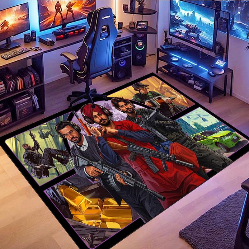 Hip-hop Violent Racing Game Rug,,living Room Rug,bedroom Rug,sofa Area Rugs,GAMER Computer Chair Floormat