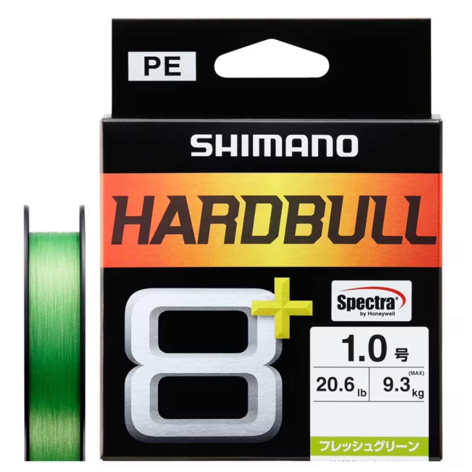 Shimano PE Line Hard Bull 150m Fresh Green 8+ LD-M58X 1.0 (20.6lb)