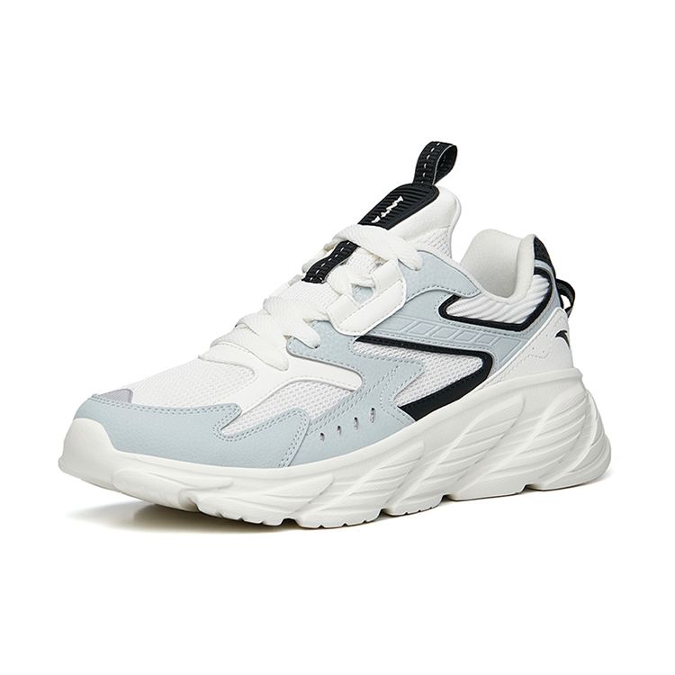 Anta Intercity Retro Low-Top Sports Casual Shoes Men Sneakers White Gray 912245510-2