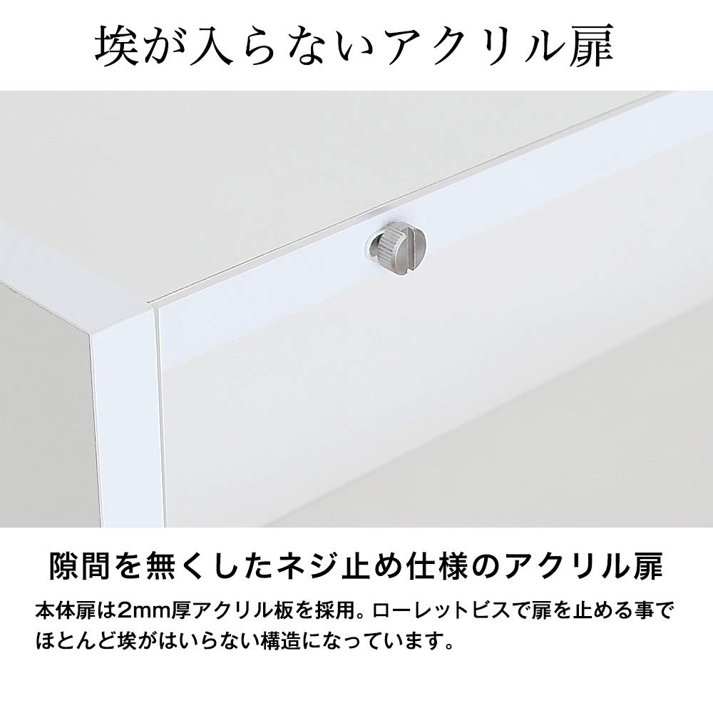 Compatible with N gauge and HO gauge railway model display Width 113cm x Depth Brown Long formation Layout Full formation Acrylic door Collection case