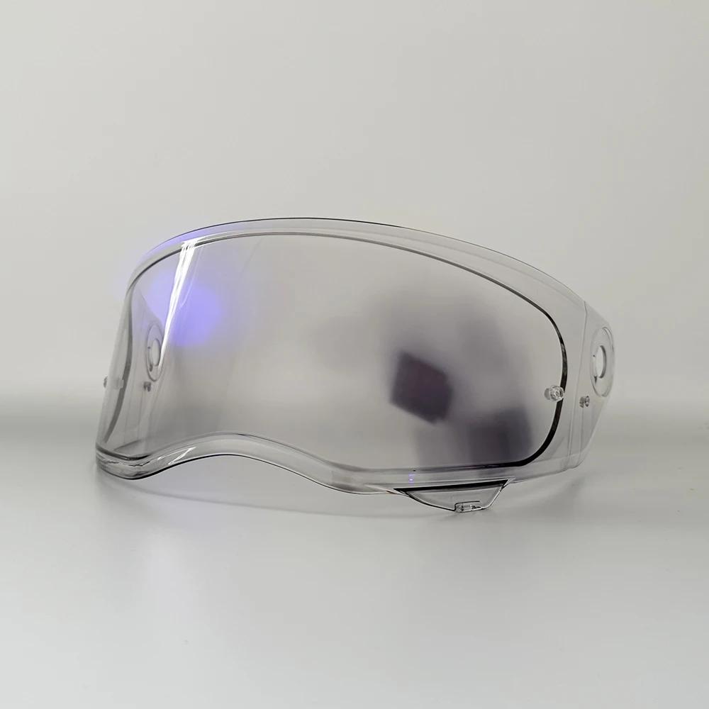 Motorcycle Helmet Photochromic Visor Lenses Which Automatically Darkens & Clears Helmet Shield Fit for HJC V10 HJ-41