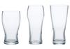 Beer Glass Set (Dry, Premium, and Dark Beer), Made In Japan, Dishwasher Safe, G071-T239, 3-Piece Set