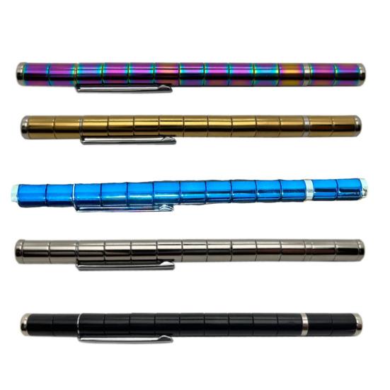 Decompression Pen Set with Magnetic Assembly Stress Relief Fidget Tool Customizable Sculptures Magnetic Construction Pen