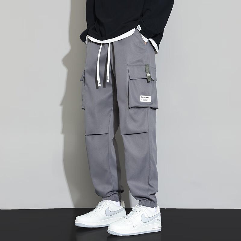 Men's American Style Multi-Pocket Cargo Joggers