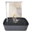 CYCLI-Bird Bathing Basin For Tabletop For Health Bird Daily Use Bathtub For Parrots Shower Circulate Bird Bath Parrot Bath
