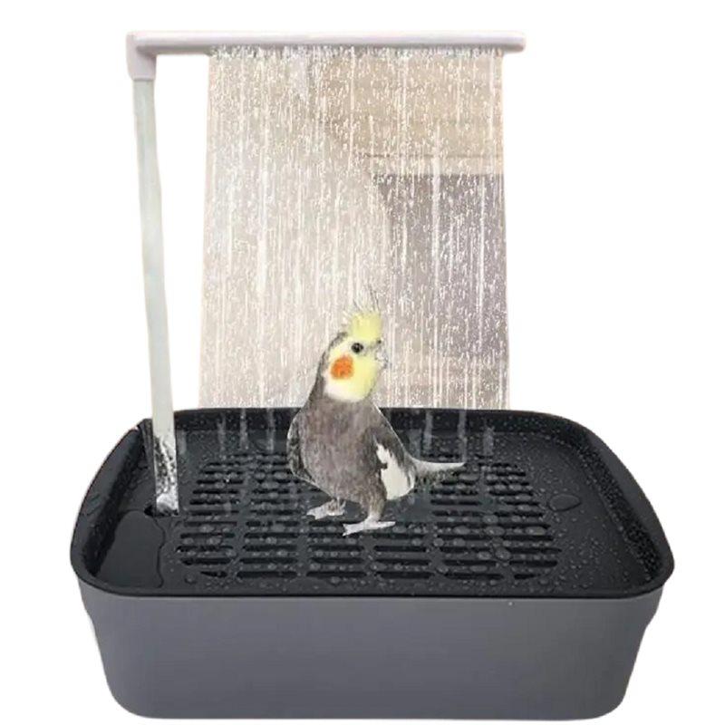 

CYCLI-Bird Bathing Basin For Tabletop For Health Bird Daily Use Bathtub For Parrots Shower Circulate Bird Bath Parrot Bath