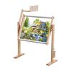 Universals Wood Embroidery Frame Adjustable Rotating Stand For Crosses Stitching Projects And Crafting