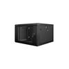 LANBERG RACK CABINET 6U 600X600X368 SELF ASSEMBLED 19" UP TO 60 KG BLACK