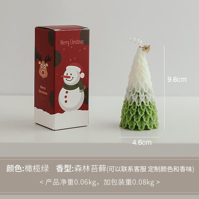 Christmas Tree Candle Aromatherapy Handmade Decoration Fragrance