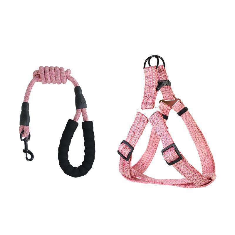 Traction Rope Adjustable Chest Strap Dog Traction Rope Breathable Explosion Proof Pet Supplies Dog Rope