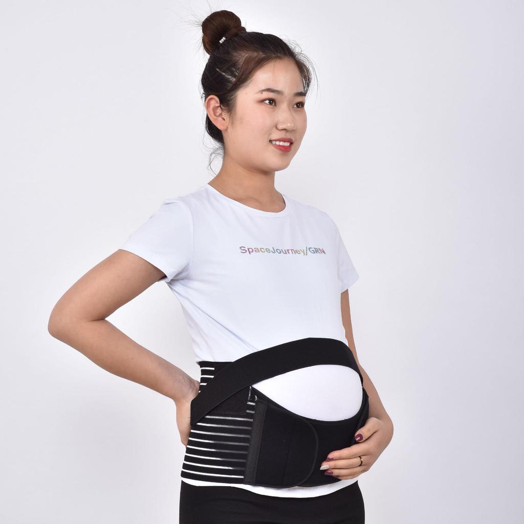 Breathable Mesh Elastic Maternity Support Belt - Prenatal Abdominal & Pelvic Girdle Waistband