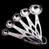 5 Pezzi Gadget da Cucina per la Cottura, Set da Cinque Pezzi di Cucchiaini Dosatori in Acciaio Inossidabile, Set di Cucchiaini Dosatori, Bicchiere Dosatore Creativo con Bilancia