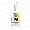 Plane Ticket Koffer Keyrings for Accessories Bag Key Chain Ring Jewelry Fans Gifts Travel Country Label Keychain Llaveros