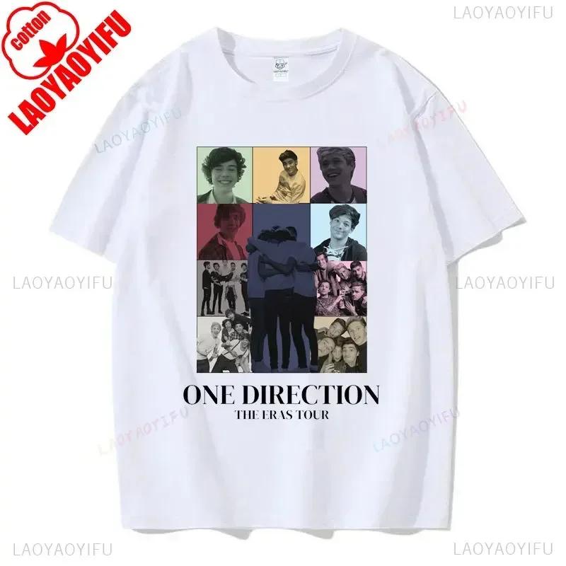 I Love One Directions Print T-Shirts Rapper Short Sleeve T Shirt Vintage Singer Tops Summer Cotton Hip Hop Men Women Tee-shirts