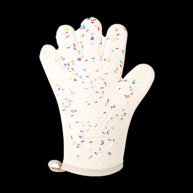QINGXI Thickened Anti-Scald Oven Mitts