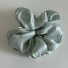 Pearl Sheen Hair Scrunchies for Women High Gloss Hair Bands Thick Elastic Ponytail Holders Elegant for Bridal Casual Occasions