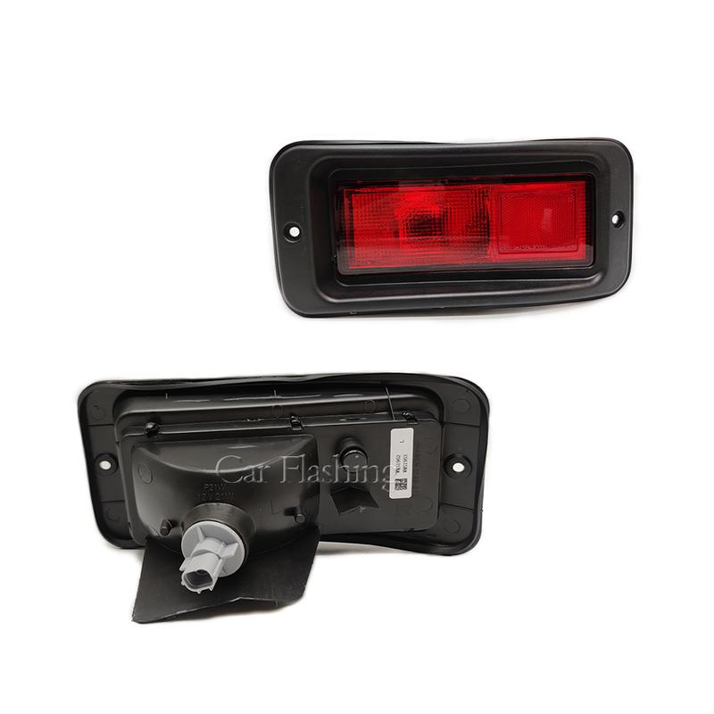 Rear Bumper Reflector Lights For Mitsubishi Pajero Shogun Sport For Challenger 2000-2008 Tail Stop Signal Brake Fog Lamp