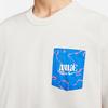 Nike Letter Pattern Print American Vintage Patchwork Pocket Loose Fit Round Neck Cotton Casual T-Shirt With Drop Shoulder Sleeves Men Tops FJ7681-030