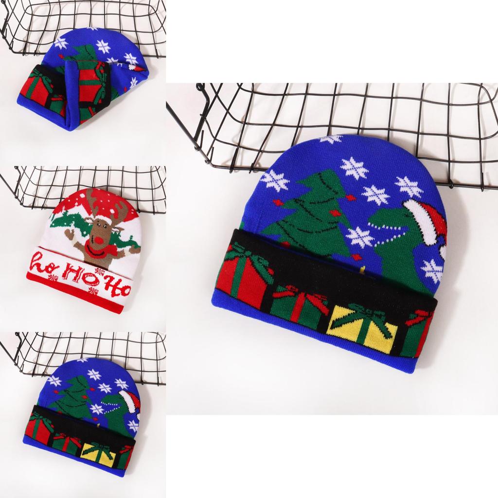 Santa Claus Party Beanie With Acrylic Material For Holiday Celebrations