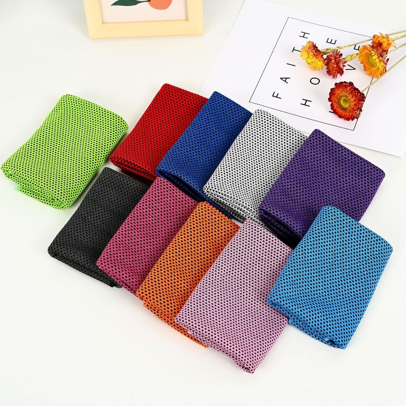 Outdoor Microfiber Quick Dry Cooling Ice Towel Sports Cold Towel For Fitness Camping Running Swimming Yoga Beach Towel Towel