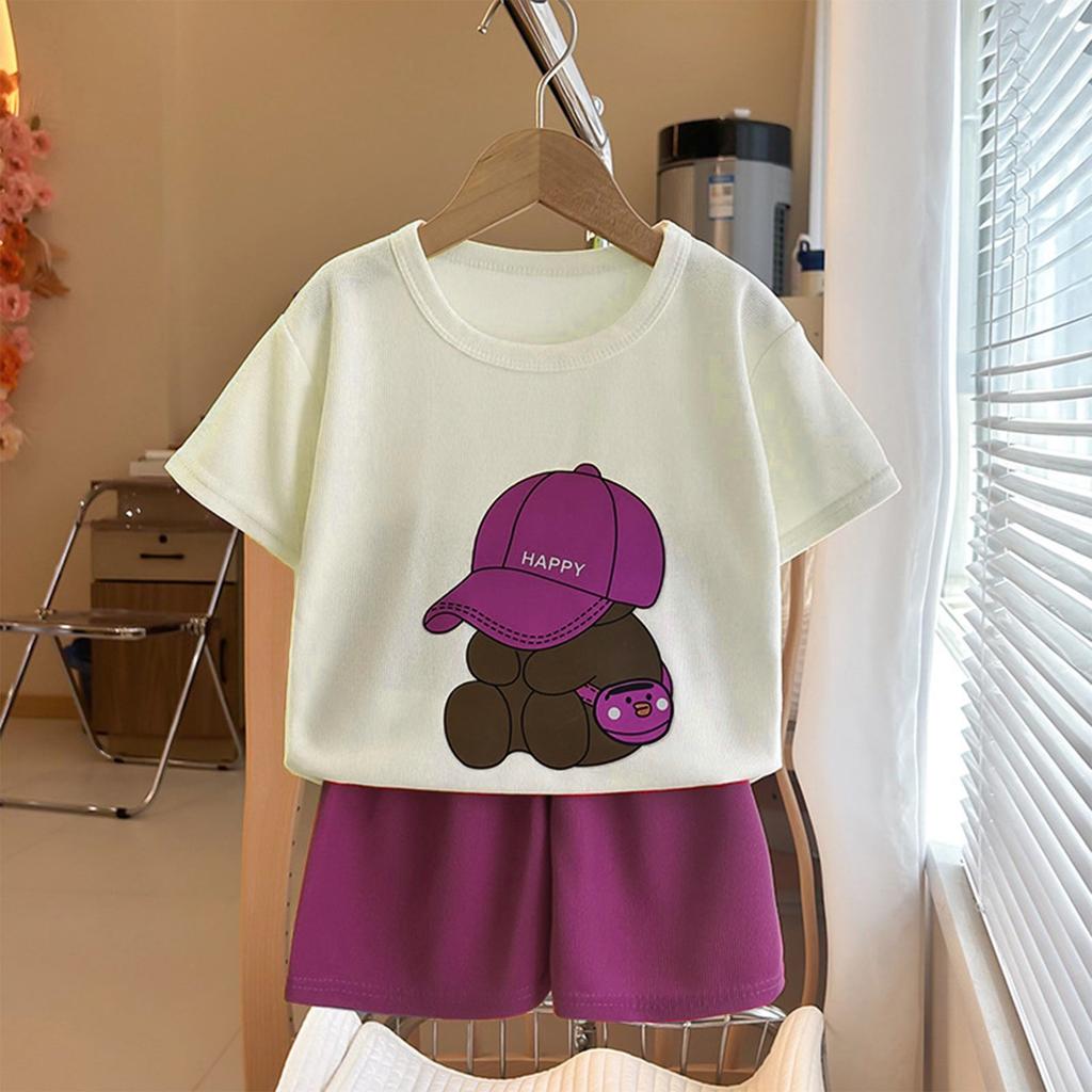 Children's Short-sleeved, Boys' And Girls' Baby Casual Breathable Children's Pants