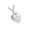 Memorial Heart Pendant For Pet Openable Ashes Container Jewelry Necklace Gift J0MC
