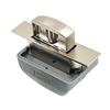 Replacement Drawer Lock Catch Convenient Push Button Lock Durable for Motorhomes Keep Belongings Secure & Organized
