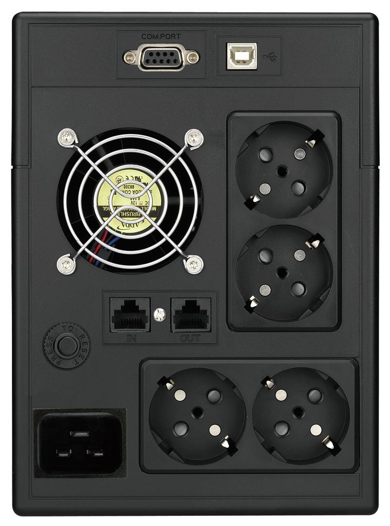 Zasilacz awaryjny UPS Power Walker Line-Interactive 3000VA SCL 4x PL, RJ11/45 In/Out, USB, LCD