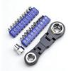 26 In 1 Anti Rust Socket Bit Set Mini Portable Compact Multi Functional Ratchet Wrench Kit for Camping Equipment Fix