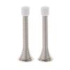 2PCS Metal Spring Door Stopper With Bottom Plate Screws Windproof Door Stop Holder Child Safety Protect Doors Walls Hardware