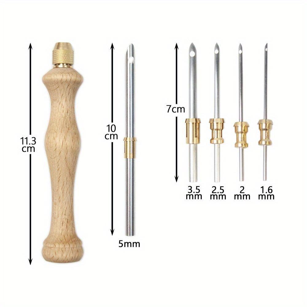 Adjustable Knitting Embroidery Pen Kit Punch Needle Weaving Tools for DIY Craft Cross Stitch Sewing Accessories