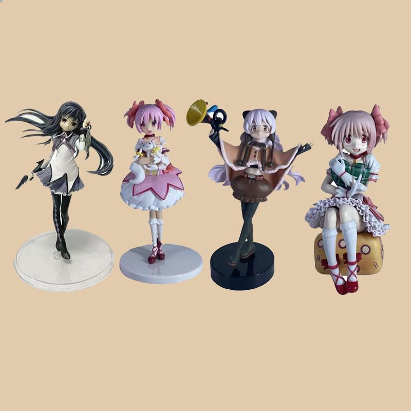 hot Gift Dolls Toys Puella Magi Madoka Magica Aniem Figure Kaname Madoka Action Figure Magic Girl Model Decor Statue Christmas