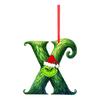 2D 26 Letter  Christmas Ornaments Acrylic Flat Christmas Tree Home Decorations Ornaments