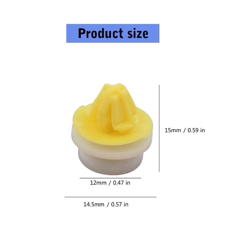 Automotive Trim Panel Clips for Discovery 3 4 Door Wheel Arch Clips Fasteners Body Clips Door Panel Moulding Fastener