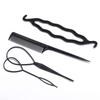 1 set/borsa Bambini Arricciacapelli Ago Pettine Adatto per Bambina Bambino Tessitura Capelli Accessori Fai da Te