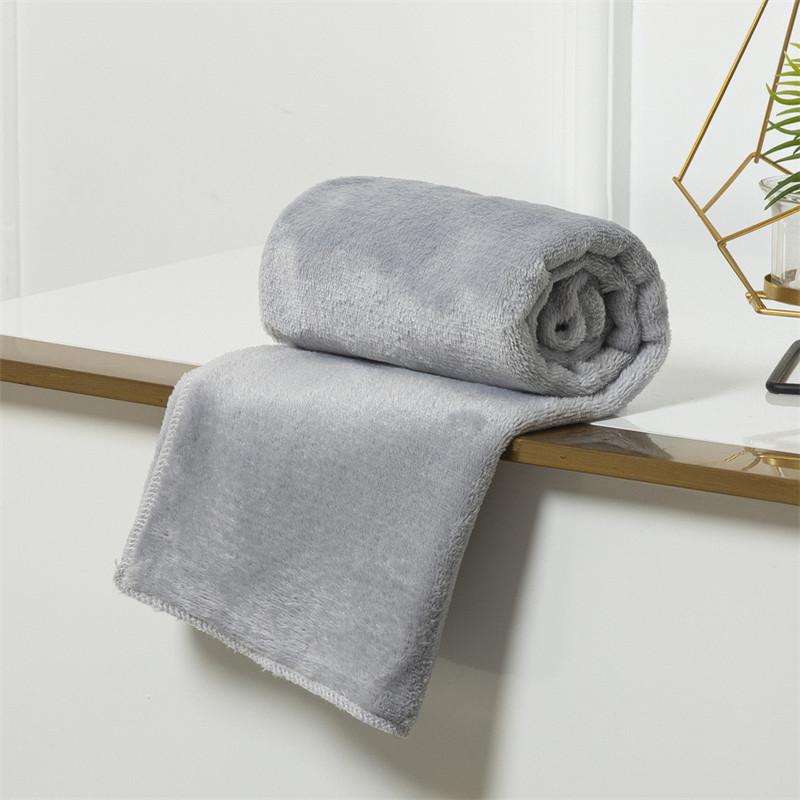 Warm Blankets Coral Soft Fleece For Winter Sheet Bedspread Sofa Throw Light Thin Wash Flannel Blankets House Accessories