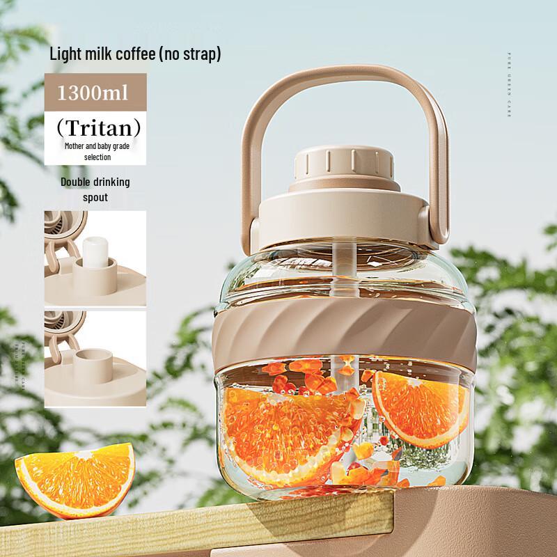 Эстетичная большая бутылка для воды из Tritan