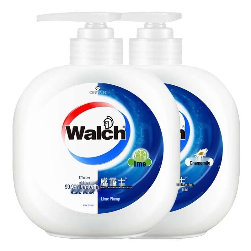 

Walch Antibacterial Hand Wash Refill Value Pack - Lime & Chamomile (4 x 460ml)