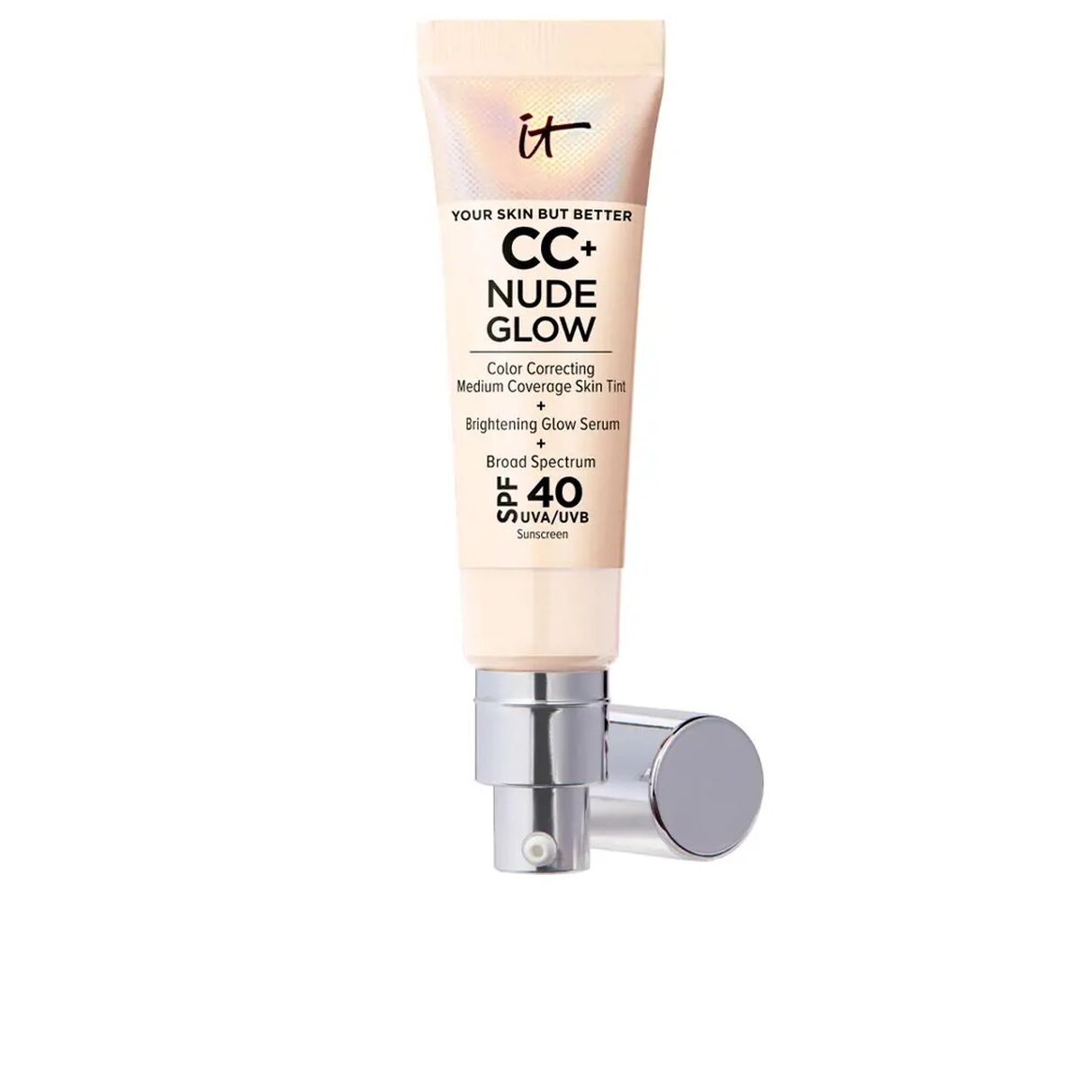 

Кремовая основа для макияжа It Cosmetics CC+ Nude Glow Fair porcelain Spf 40 32 мл