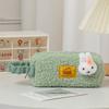 Makeup Plush Rabbit Pencil Storage Bags With Large Capacity For Gifts Teens