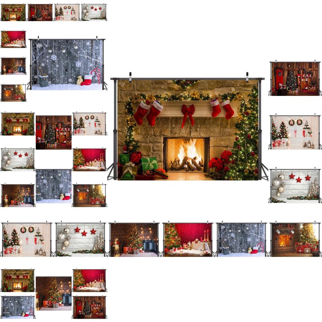 Wide-usage Christmas Photography Props Background Cloth For Professional Shoots