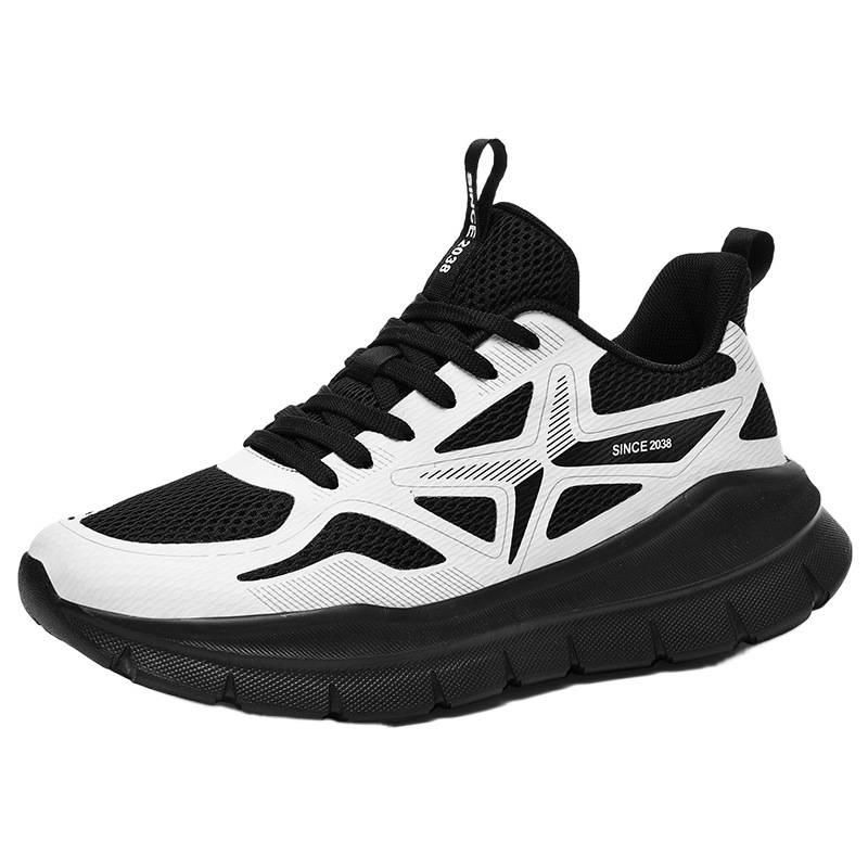 2025 autumn running shoes men's and women's lightweight shock-absorbing breathable marathon jogging soft-soled skipping rope sneakers
