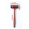 Handcrafted Delicate Wooden Judge Hammers Sound Hand Tools Sound Block Wood Gavel Hammer Gift Knock Auction Hammer